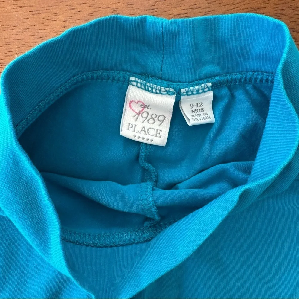 The Children’s Place Set of 2 Wide Leg Cotton Stretch Pants 12M